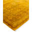 Overdyed Hand-Knotted Wool Modern-Contemporary Gold Area Rug 5' 3" x 7' 7"
