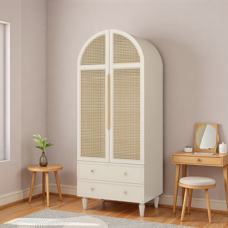 Armoire Nordic Vintage, Blanc