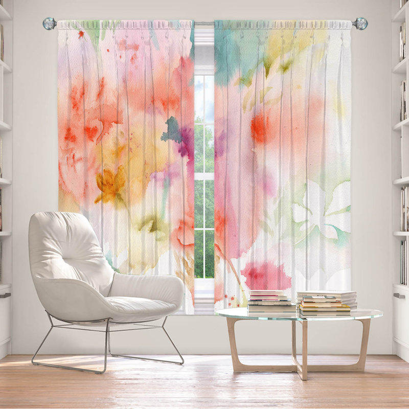 Paire de rideaux obscurcissant en polyester Evera, L 40 po x L 82 po