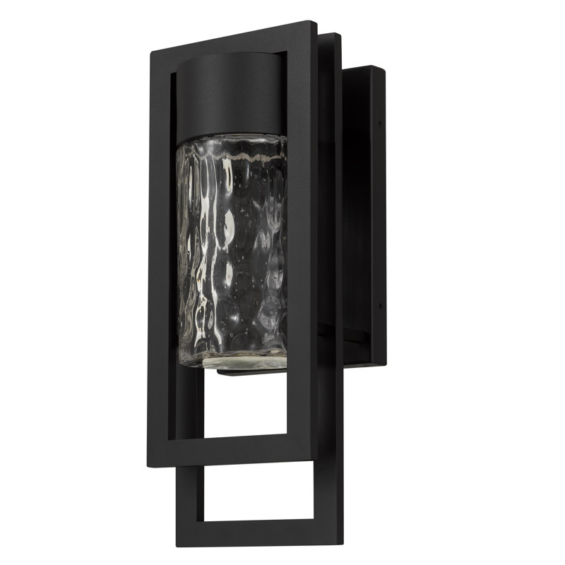 Applique murale à DEL de style contemporain, H 15 po x l 5,13 po x P 5,75 po, 12 W