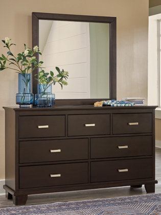 Commode et miroir Covetown