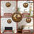 Deer Wall Clock Art