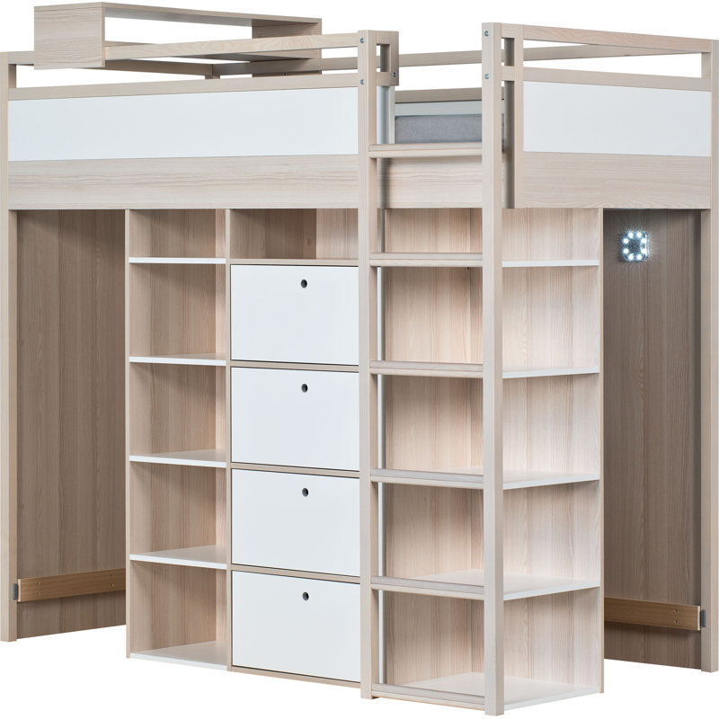 Robena High Sleeper Storage Bed Table