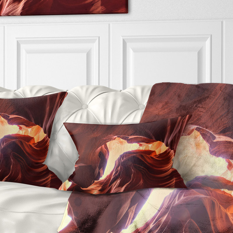 Coussin lombaire pour le canyon antilope, structures en pierre