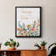 «Home is Where Love Grows», toile encadrée de qualité supérieure - prête à être accrochée-86910663-86910656