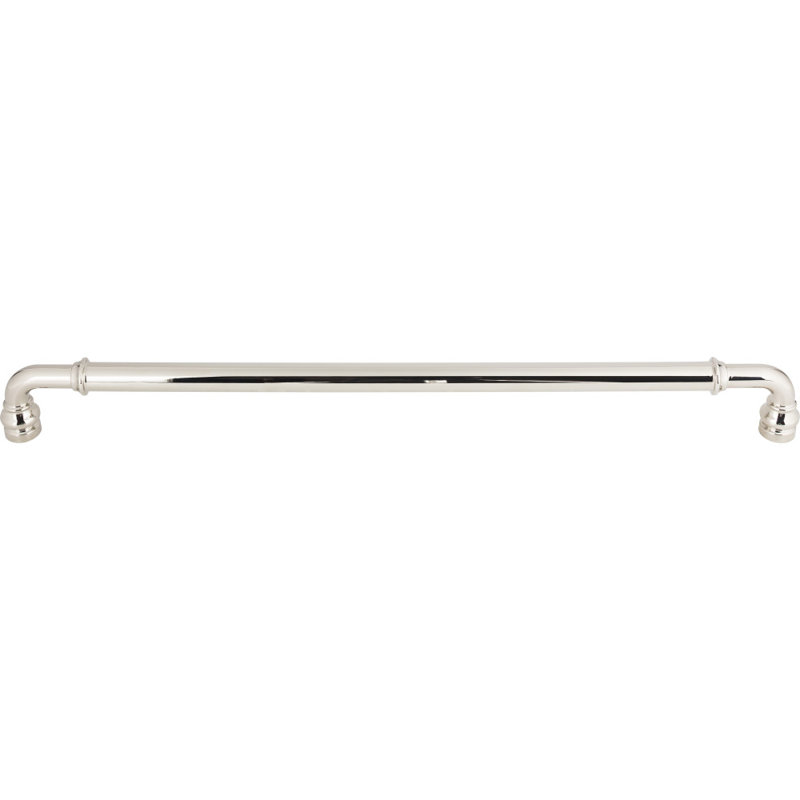 Brixton 18" Center to Center Appliance Pull, Polished Nickel, 18" Center to Center
