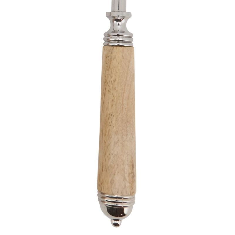 Ensemble de 4 couteaux à couteaux en bois écorce naturelle