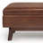 Owen 36"W Small Upholstered Storage Ottoman with Lift Top and Solid Wood Legs-669671673