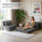 Corduroy Convertible Sofa Bed – Floor Sleeper Couch, Compression Sofa in a Box, No Assembly Required-596225086-598783136