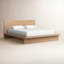 Soleil Wood Low Profile Platform Bed-2064013150-2075814918