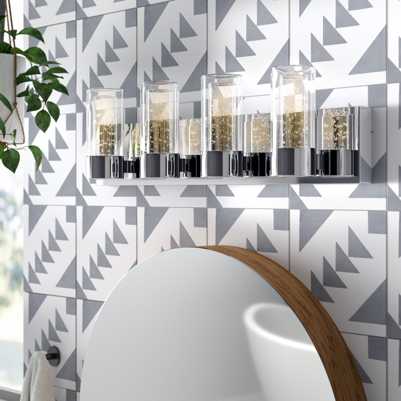 Grammer 4 - Light Dimmable LED Vanity Light