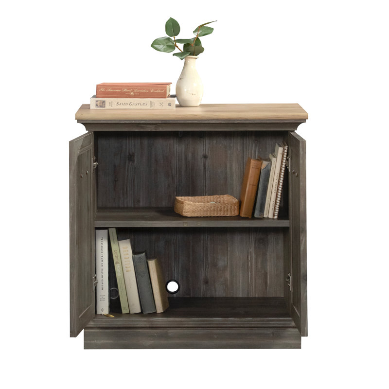 Utility Stand With Adjustable Shelves, Brown Finish