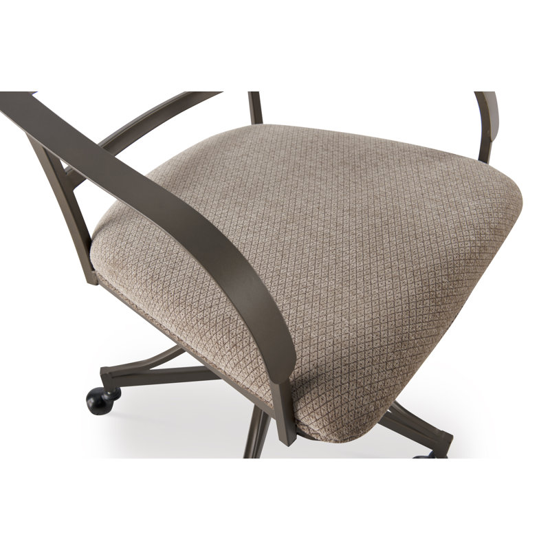 Jefferson 18'' H Upholstered Metal Armchair