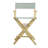24" Folding Director Chair-19623347-19623340