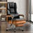 Double Layered Upholstered Executive Chairs with Footrest-1349653443
