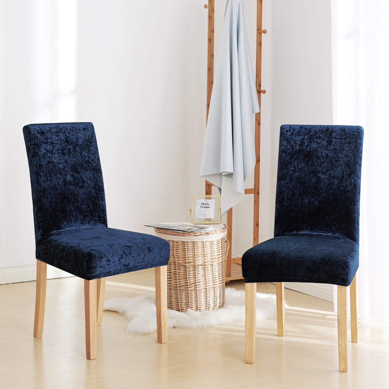 Housse pour chaise de salle à manger, Marine