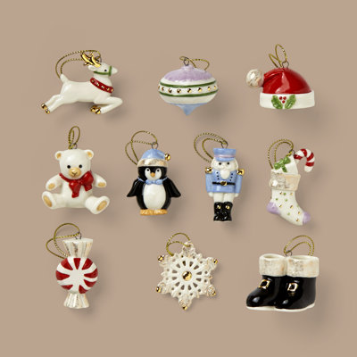 Ensemble d'ornement suspendu 10 pièces souvenirs d'ornement ORNAMENT TREES