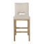 Ensemble de 2 tabourets de comptoir 31 pouces, tissu