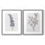 Découpage floral I-Premium, impression encadrée - prête à être accrochée - aucun clou requis - aucun clou requis-107998377-107998383