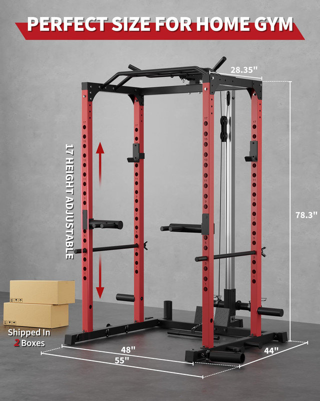 Support électrique 1200LBS 8-en-1 avec LAT Pulldown