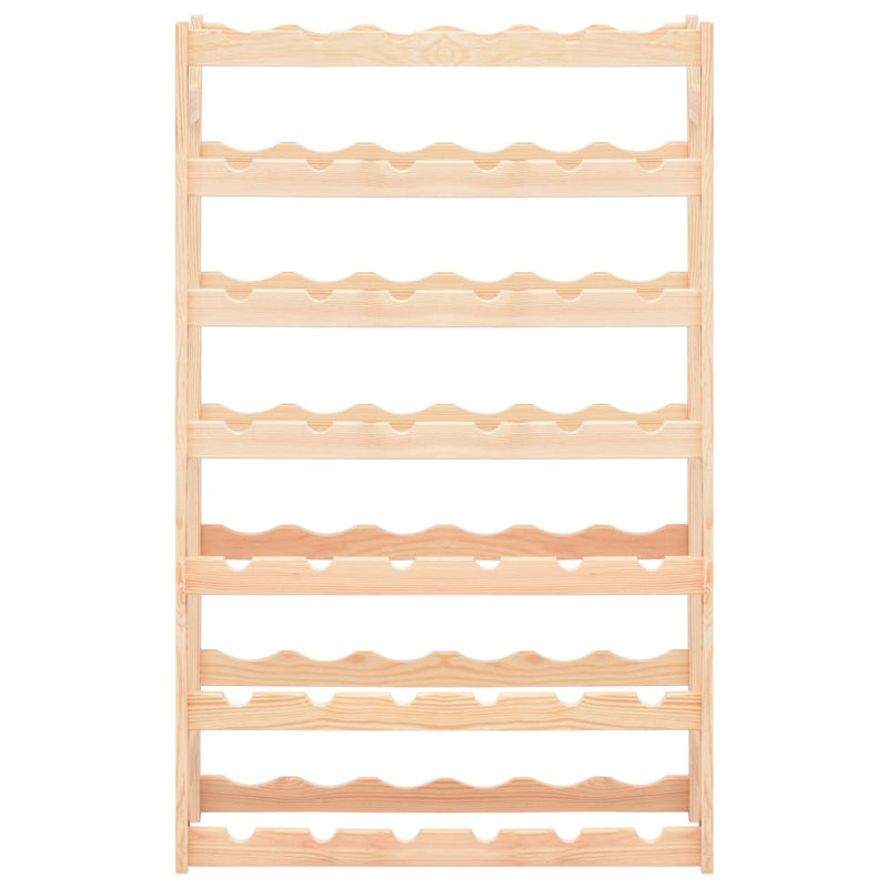 Kinnard Solid Wood Floor Wine Bottle Rack in Natural