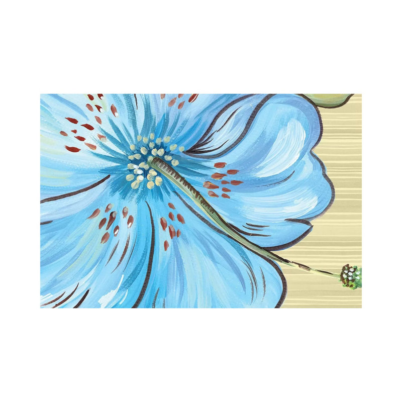 «Vibrant Tropical Bloom» par Ani Del Sol, reproduction d'art, Toile tendue, Aucun mat, H 12 po x l 8 po x P 0,75 po