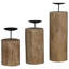 Solid Wood Candlestick