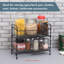 Buckingham Free Standing 2 Tier Spice Rack Countertop Storage Organiser 30 cm-574284612