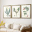 Soft Tropical IV - reproduction encadrée sur mesure de qualité supérieure mate - 3 pièces-331231814-331231865