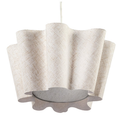 21 cm H Novelty Pendant Shade ( No Direct Attachment Method ) in Beige