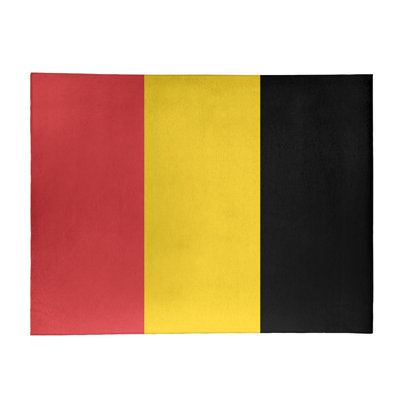 Tapis de zone rouge/jaune