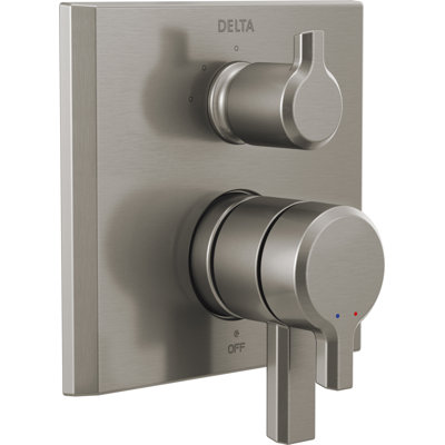 Pivotal Integrated 3-Function Diverter Faucet Trim