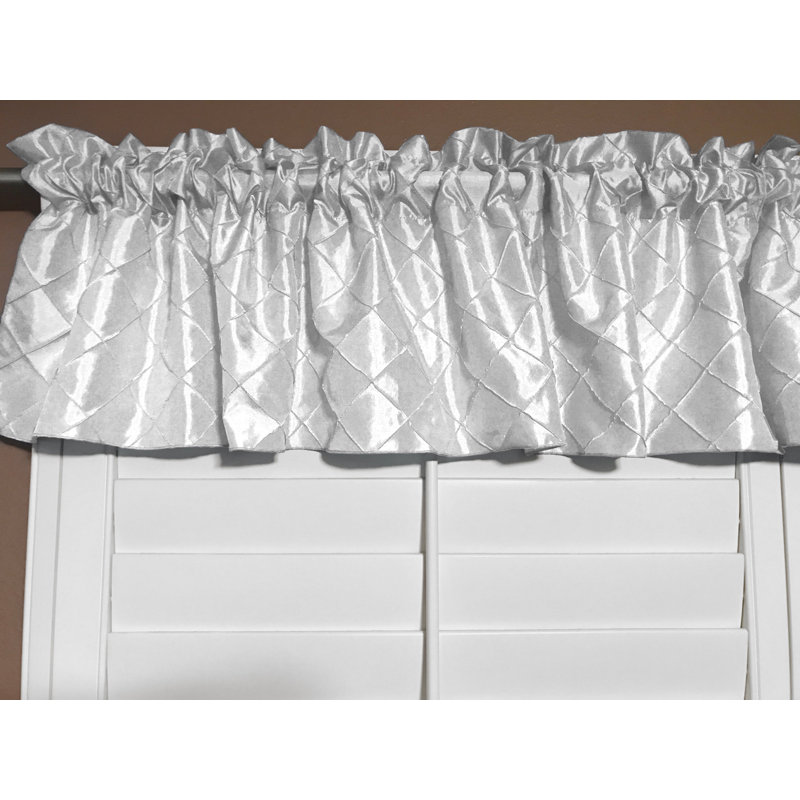 Cantonnière sur mesure l 52 po, Blanc, L 52 po x L 24 po