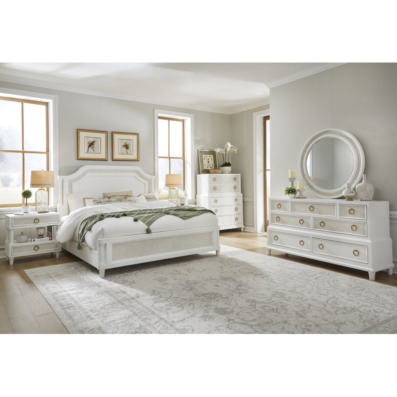 Mobley King Mansion Headboard - White