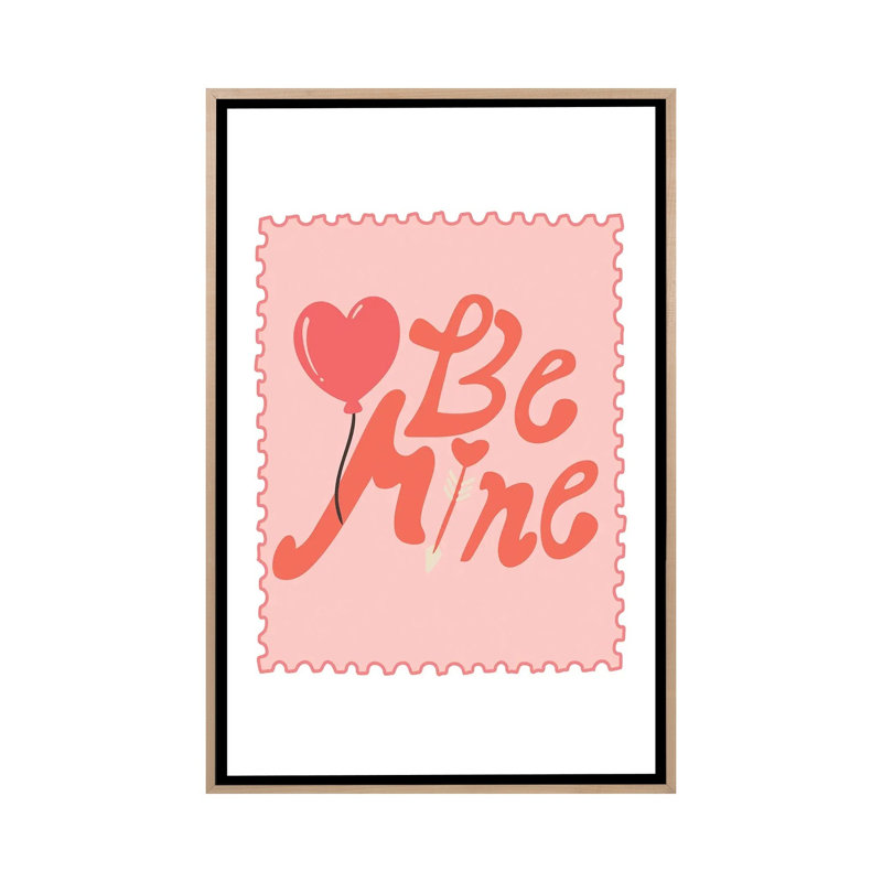 Bemine 1 Piece Wall Art on Canvas, 66.04 cm H x  45.72 cm W  x  4.445 cm D, Natural Wood