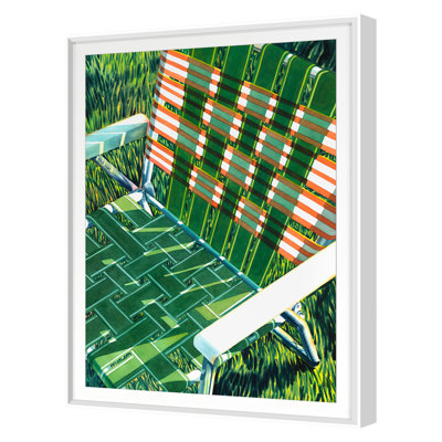 Lawn Chair Print by Howe, Patrick