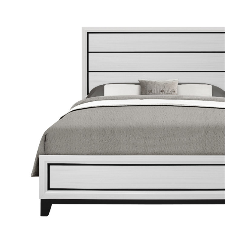 Grand lit MIRAGE, Blanc, Grand lit