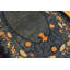 Antique 1920s Hand Knotted Pile Wool Oval Blue Chinese Art Deco Rug