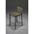Clegg Upholstered Counter Stool with Metal Frame-48312153-32112612