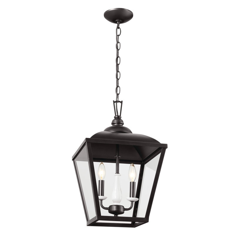 Dame 3 - Light Lantern Pendant, Anvil Iron