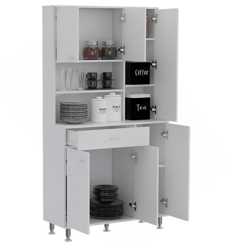 Kitchen Pantry Piacenza, Kitchen, White