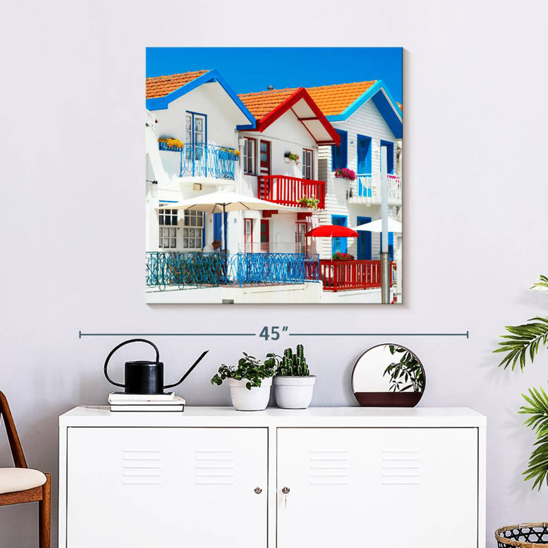 Lilie Costa Nova Houses, 30" H x 30" W