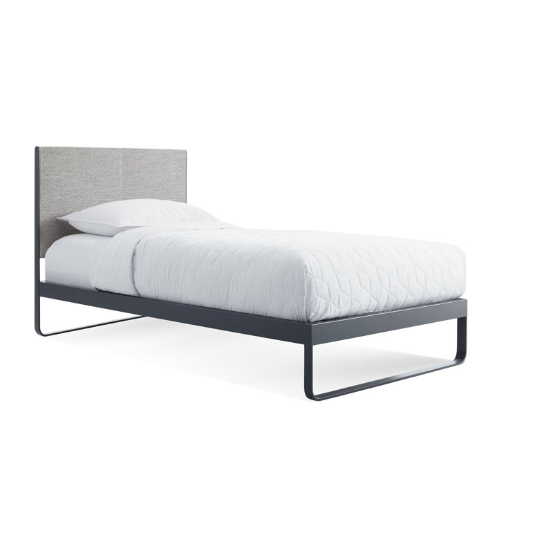 Me Time Upholstered Bed, Full, Tait Charcoal/Slate