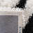Delane Handmade Shag Black/White Area Rug-29187587