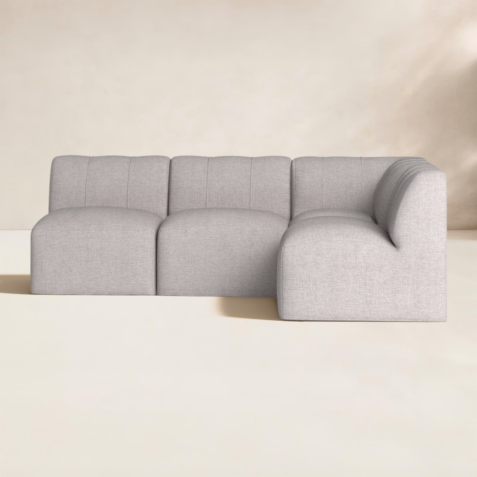 Praia 96" Sunbrella Outdoor Sofa, Cast Silver Sunbrella®