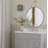 QXA841BLH Wall Clock, Gray