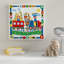 « children on train », art sur toile-32713037