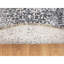 Tapis décoratif noué à la main gris New Age de conception unique 8 pi