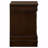 2-Drawer Bedroom Nightstand, With Bail Handle