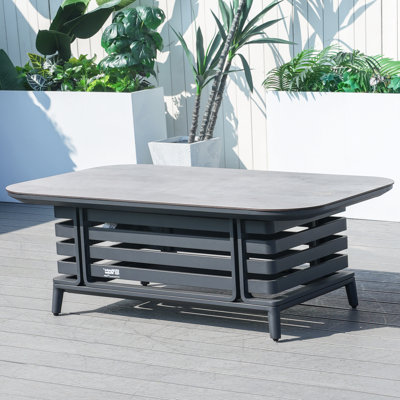 Hudson Aluminum Coffee Table